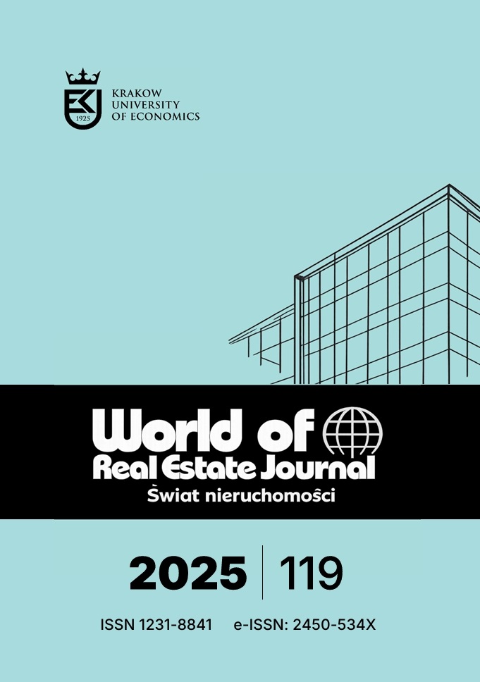 Cover of World of Real Estate Journal, issue 119.