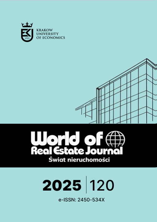 Cover of World of Real Estate Journal, issue 120.